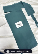 Long Saudi Niqab Green
